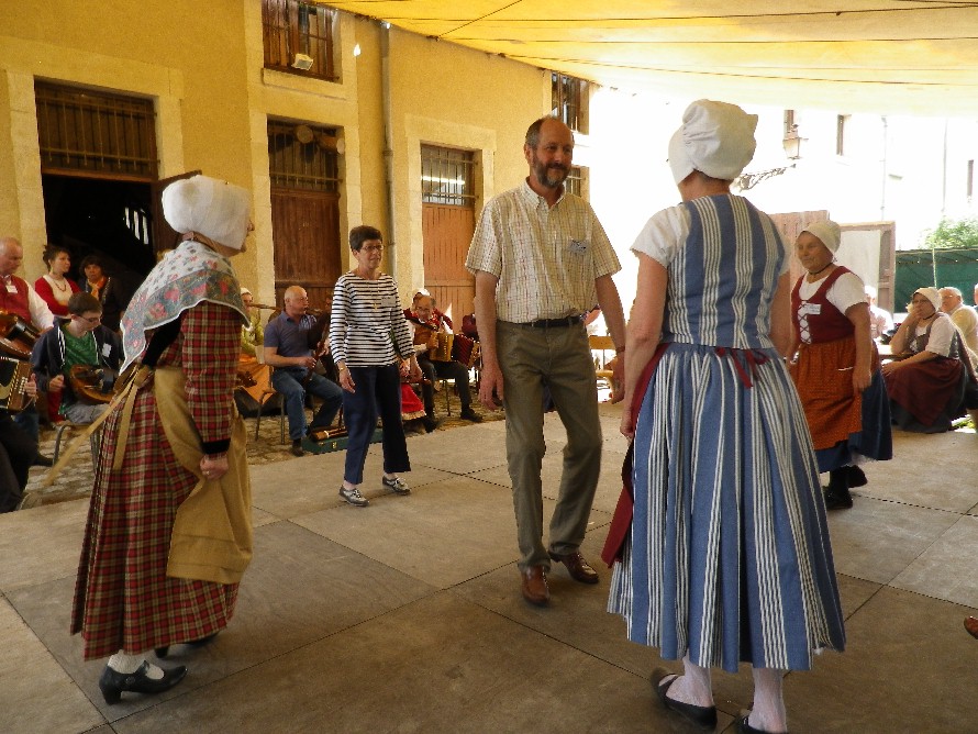 Danseurs en quadrette